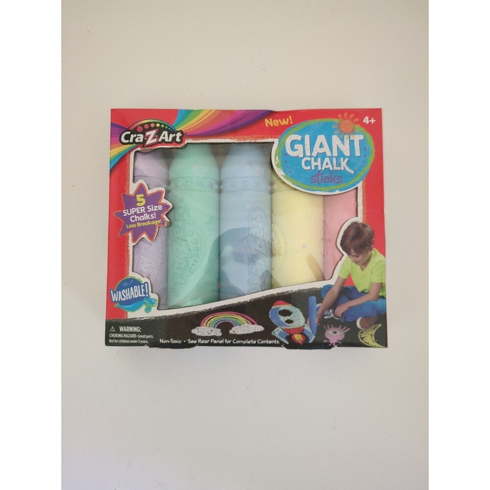 Cra-Z-Art Giant Chalk Stick 5 Count